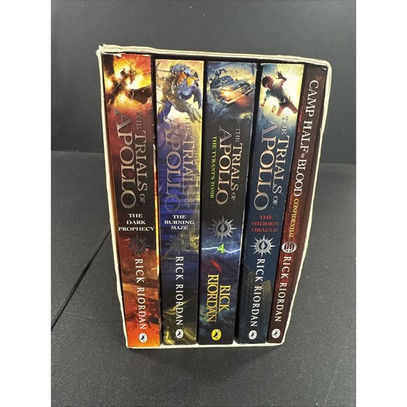 Trials Of Apollo Series Collection 5 Books Set Paperback Book - Picture 5 of 6